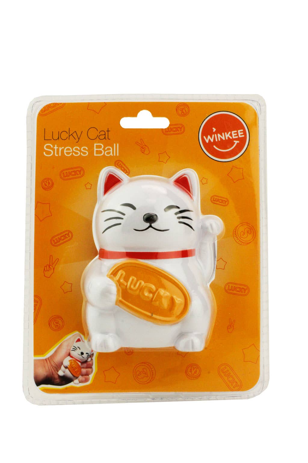 Balle Anti-Stress Chat Chanceux