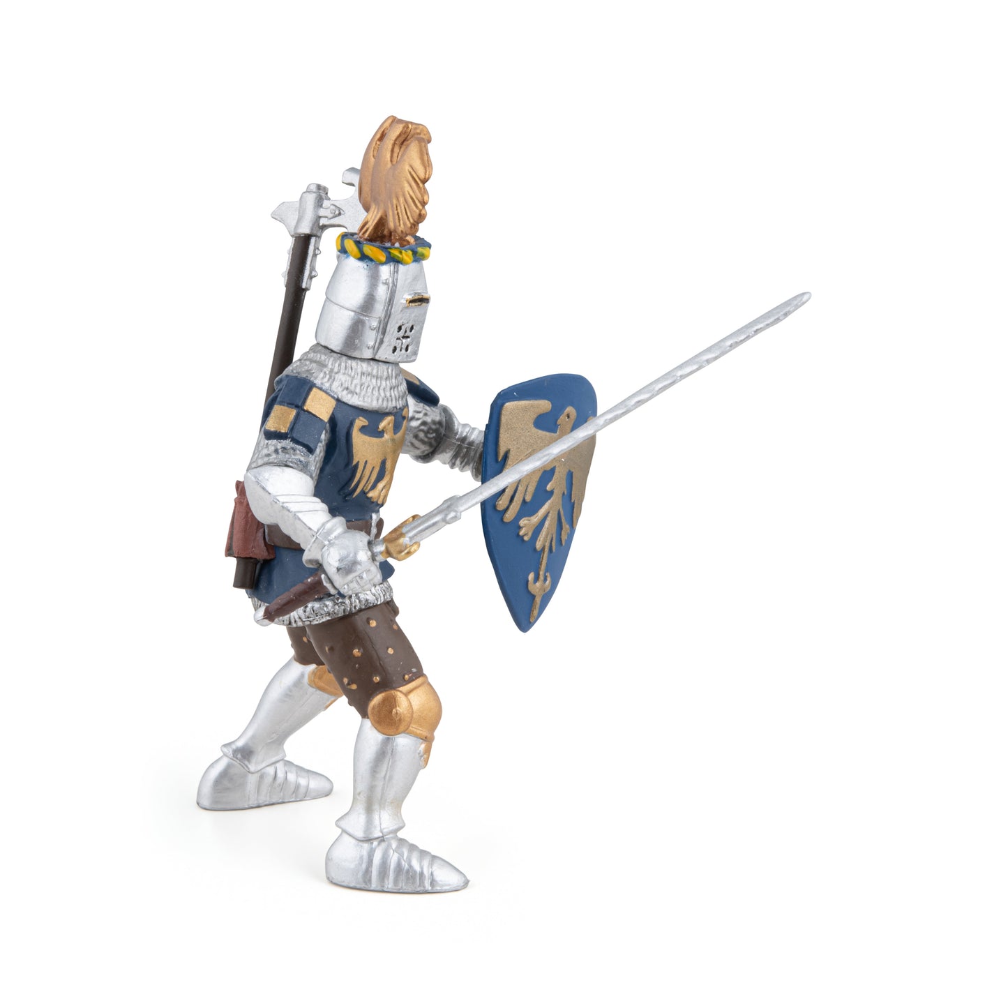 Figurine Chevalier bleu au cimier