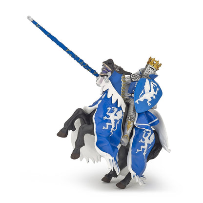 Blue Dragon King's Horse Figurine