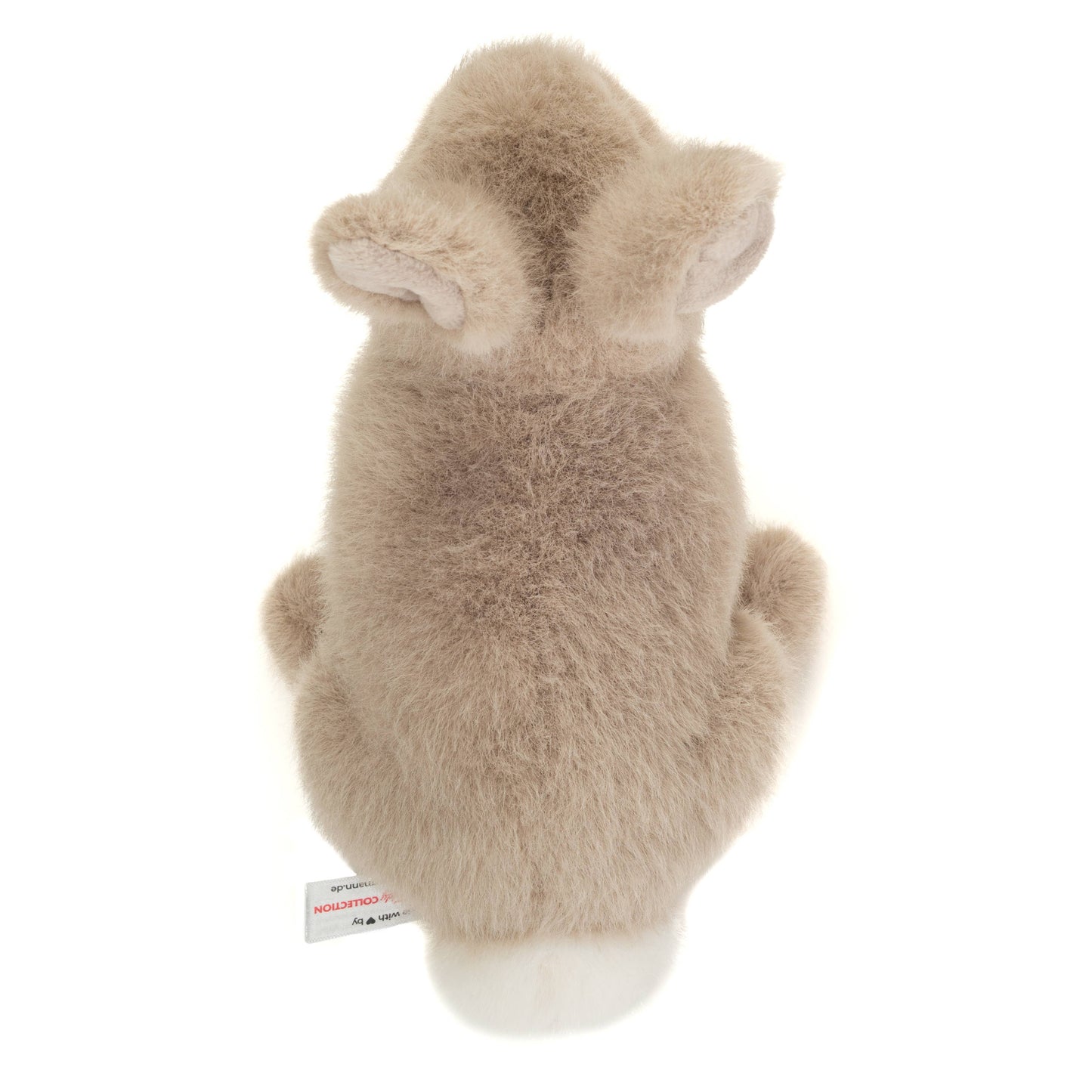 Peluche Lapin assis gris