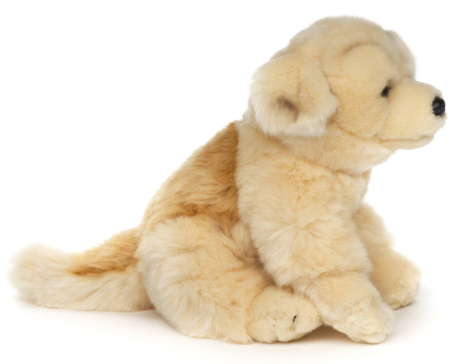Peluche Chiot Golden Retriever, assis
