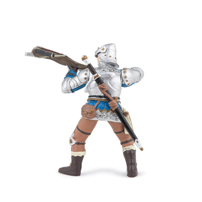 Figurine Arbalétrier bleu en armure