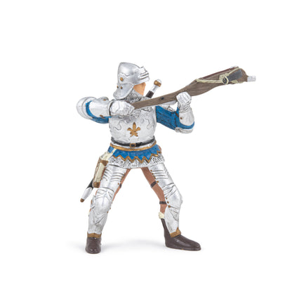 Figurine Arbalétrier bleu en armure