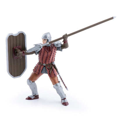 Knight with javelin figurine