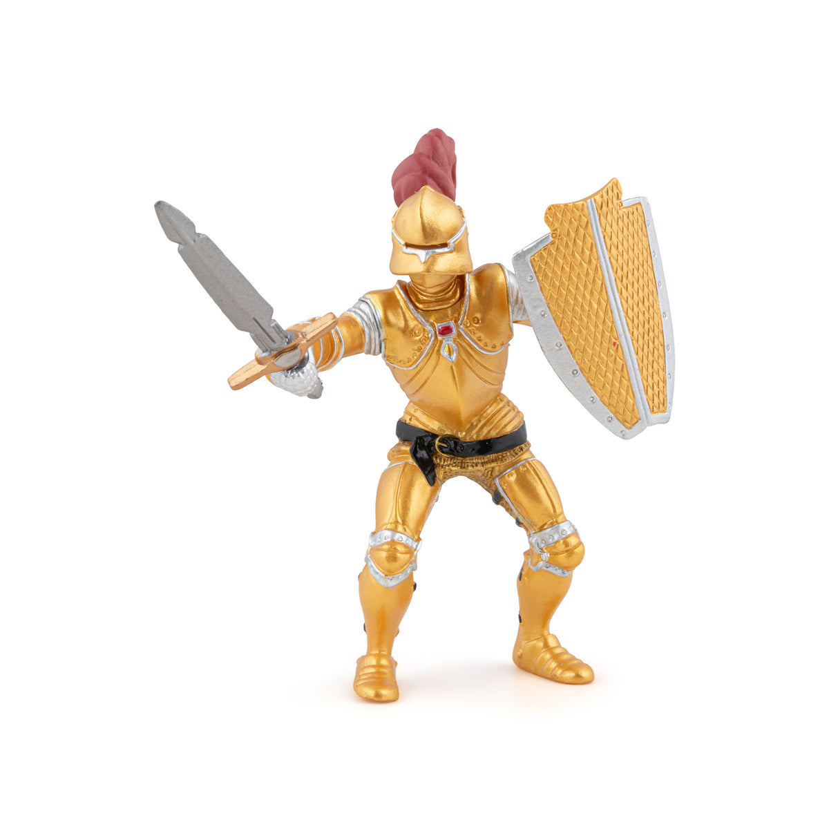 Figurine Chevalier or en armure