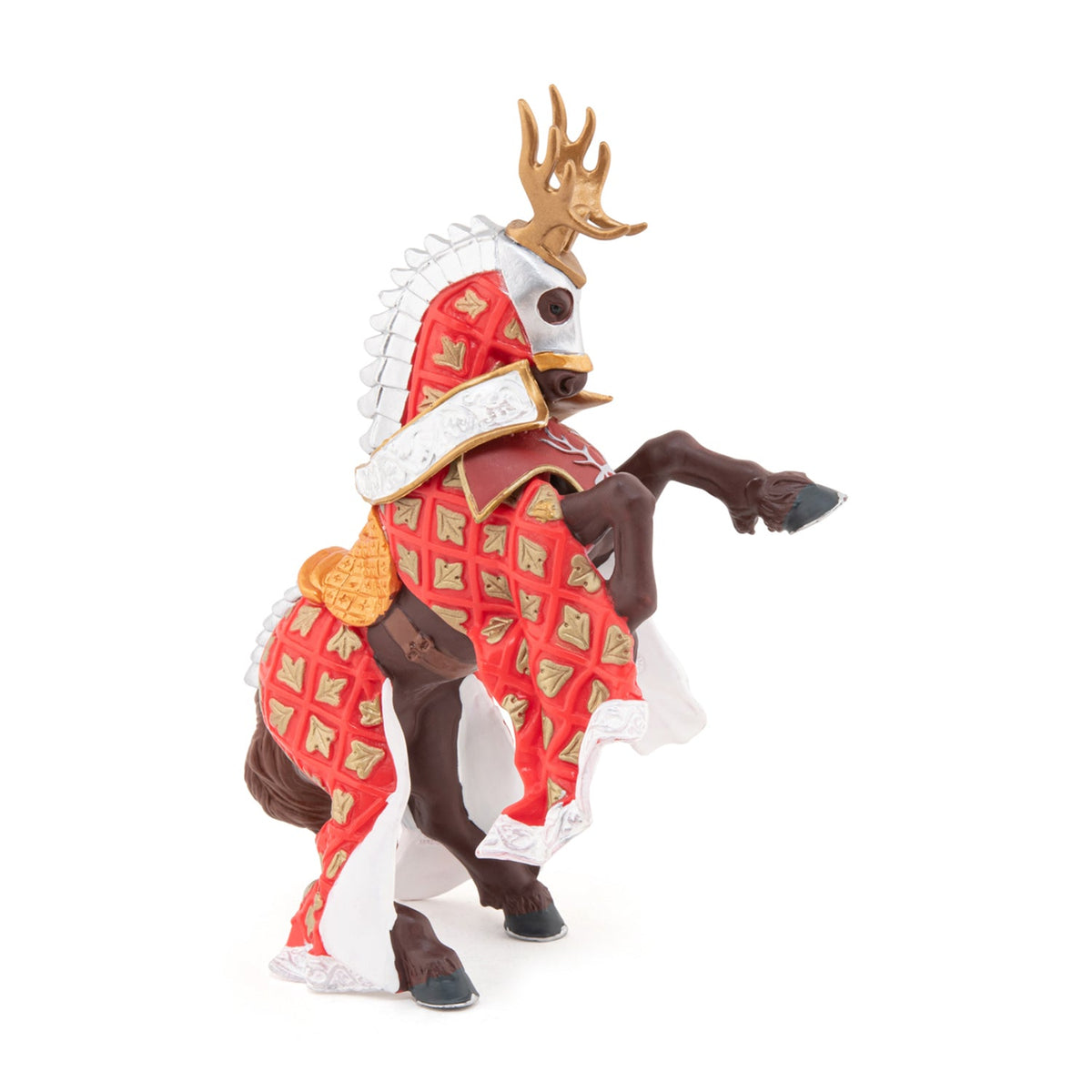 Figurine Cheval du Maître des armes cimier cerf