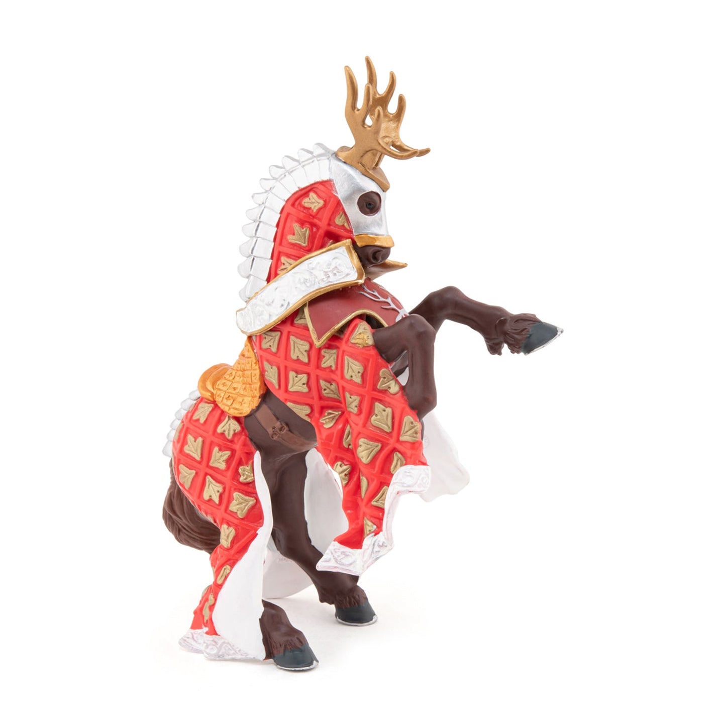 Figurine Cheval du Maître des armes cimier cerf