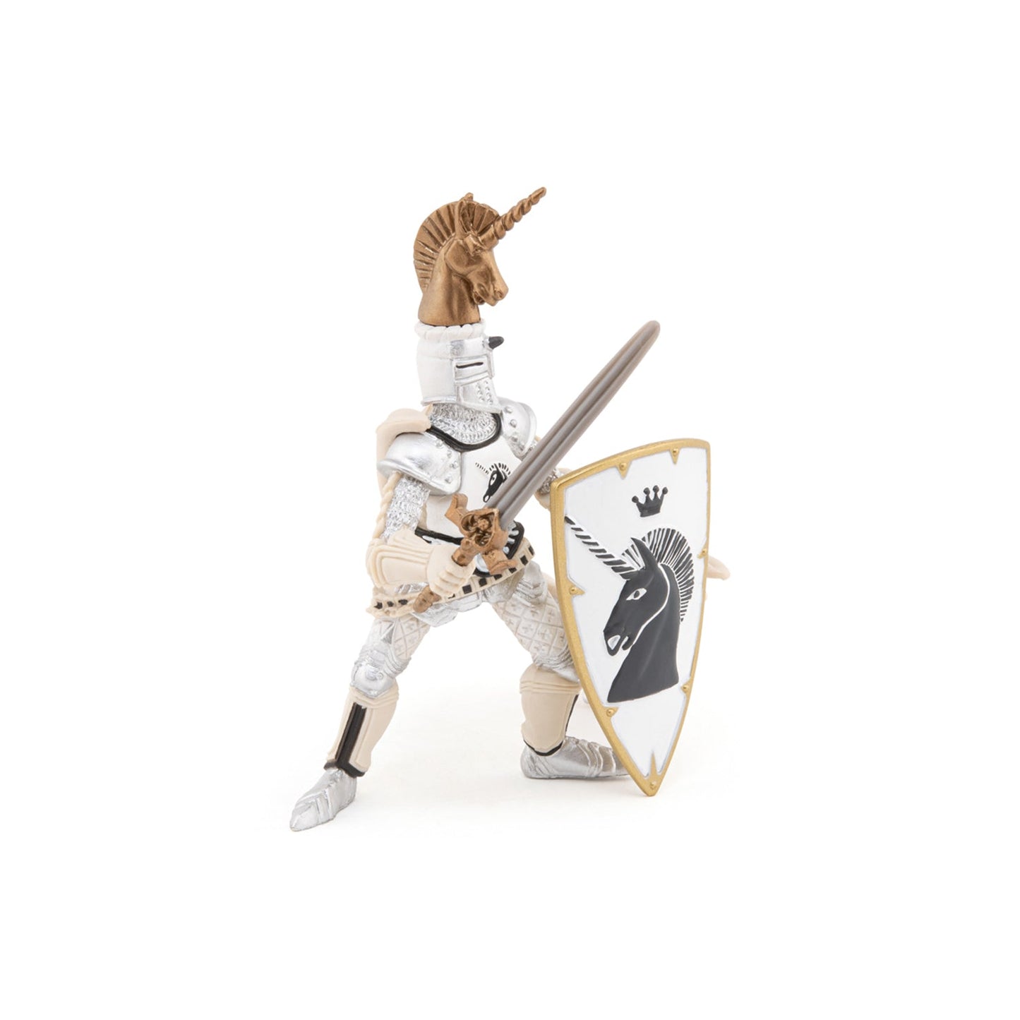 Figurine Maître des armes cimier licorne