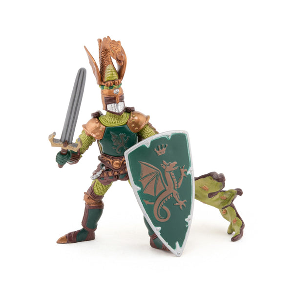 Figurine Maître des armes cimier dragon Papo - personnage médiéval