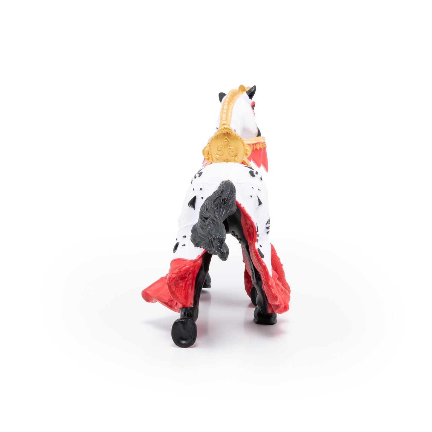 Figurine Cheval du roi Arthur rouge