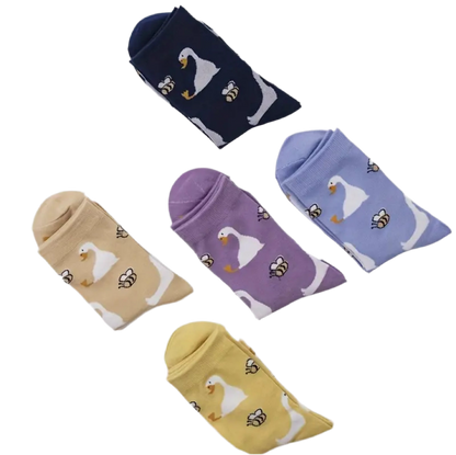 Ducks and Bees Socks