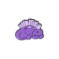 Pin’s Spinosaure Bibliophile