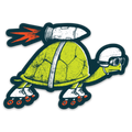 Autocollant Tortue Fusée
