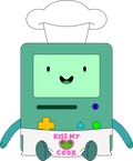 Peluche Kiss My Cook BMO