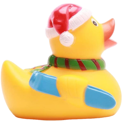 Christmas Skiing Duck