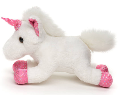 Peluche licorne blanche uni Uni Toys