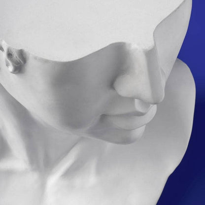 David bijzettafel, Magnesia White, 53 x 46 x 53 cm