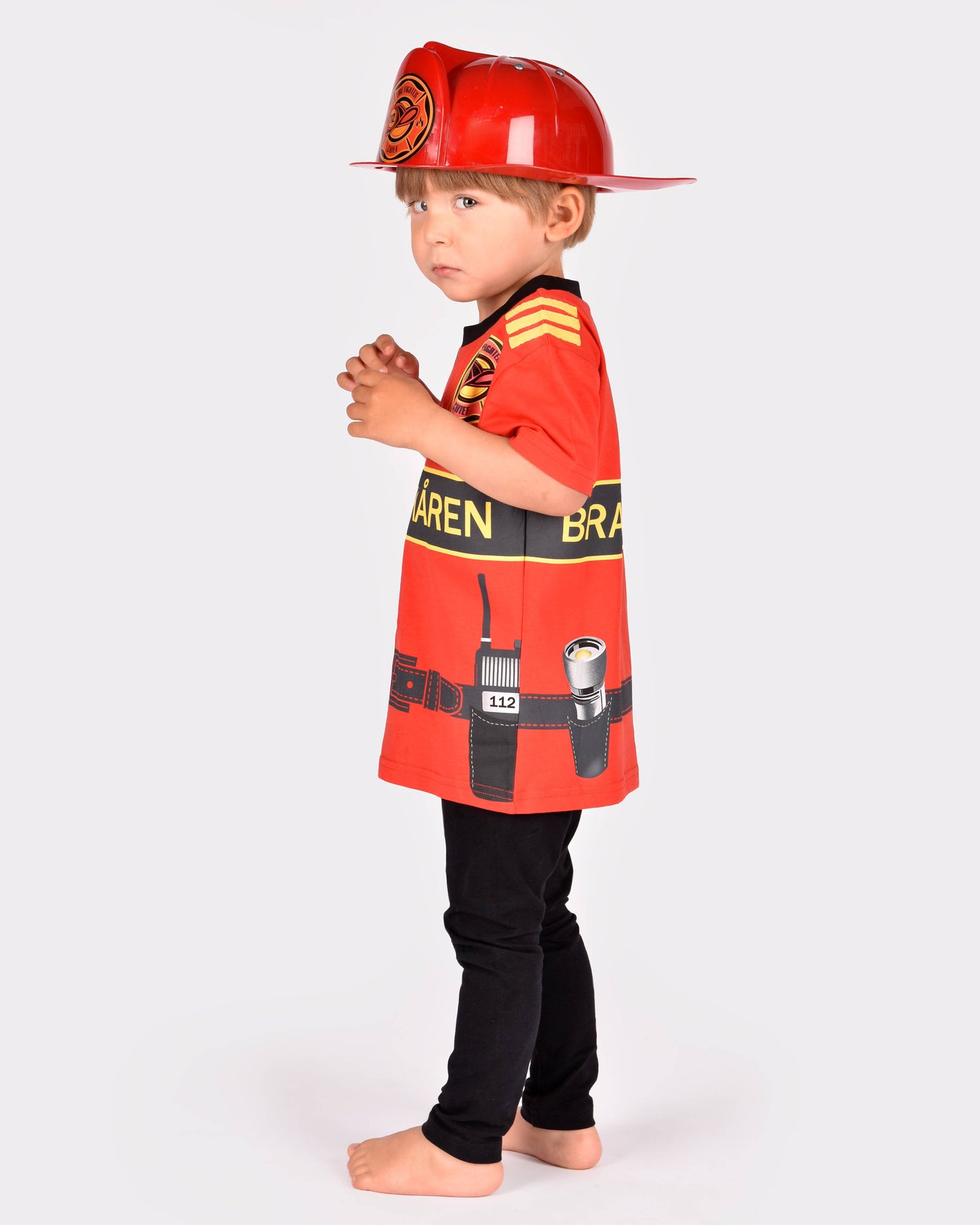 Organic cotton Fire-Fighter T-shirt 98-104 cm
