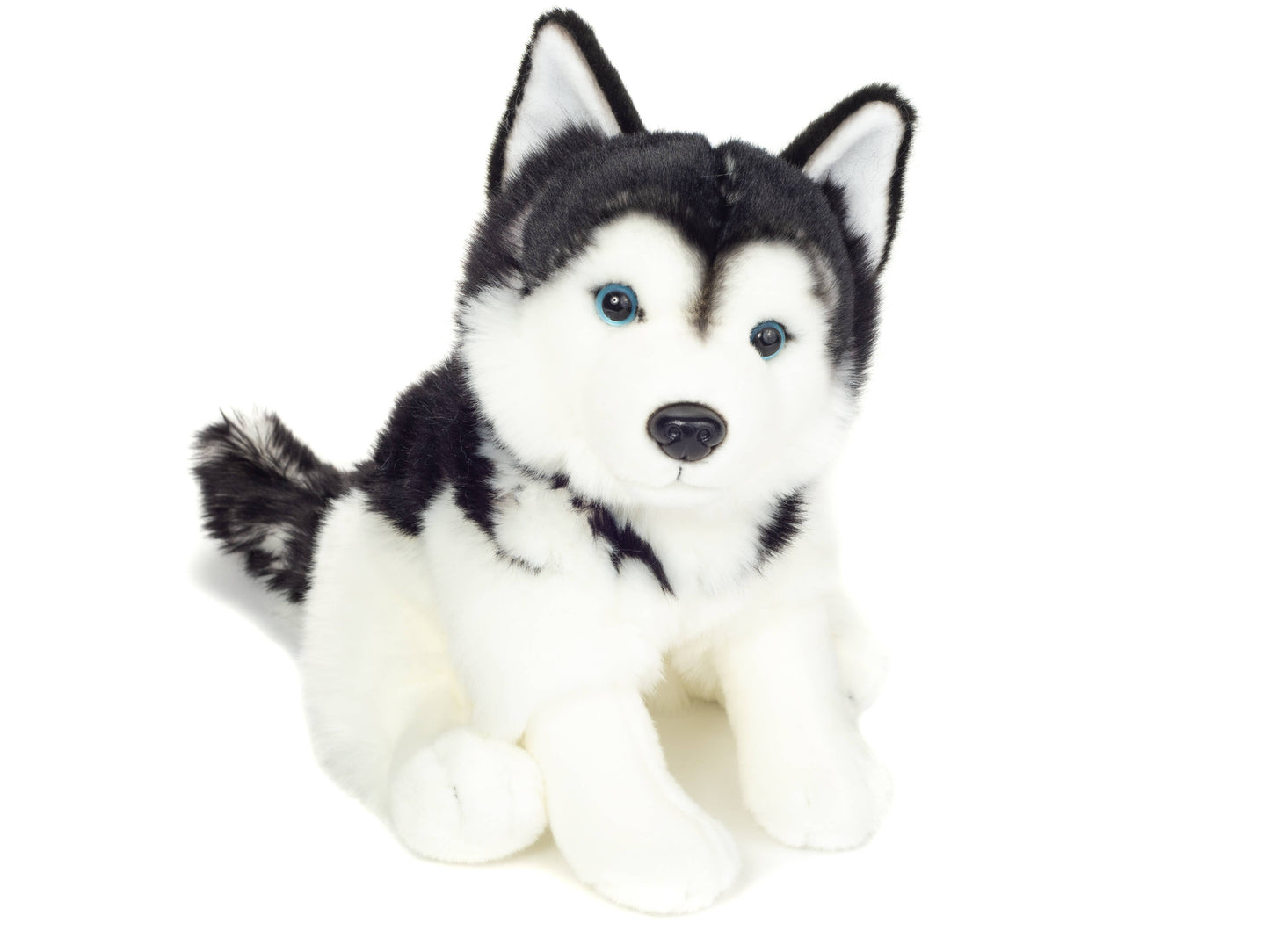 Peluche de husky sentado