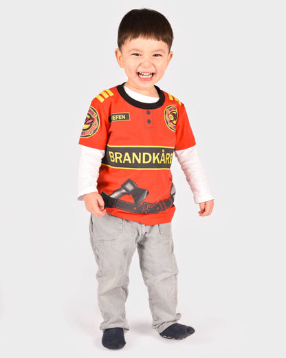 Organic cotton Fire-Fighter T-shirt 98-104 cm