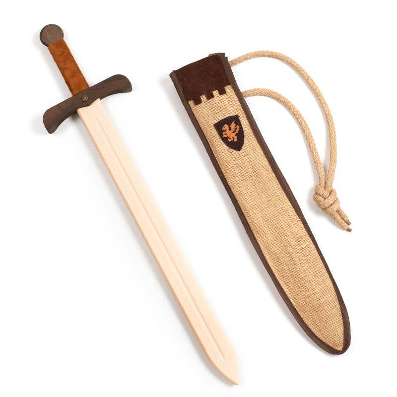 Épée Rustik Nature L + Fourreau en Jute