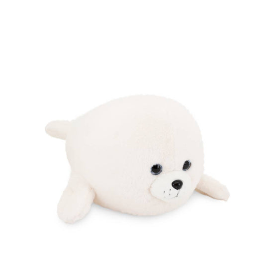 Peluche de foca blanca, 30 cm