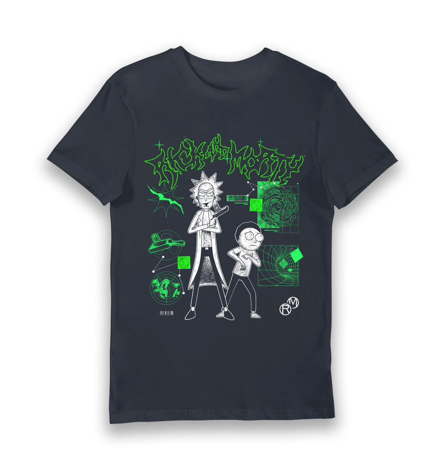 T-shirt adulte Rick and Morty Portal Math