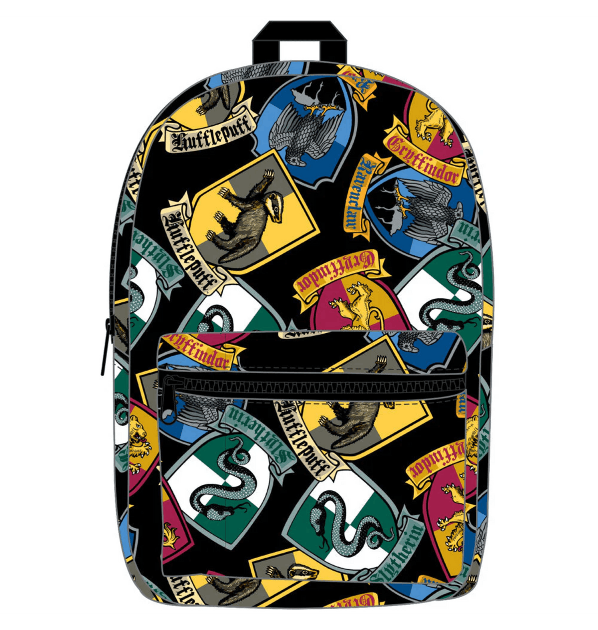 Sac à dos enfant Harry Potter blasons des maisons de Poudlard