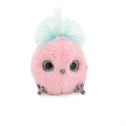 Pendentif en peluche Whozie avec nœud, 8 cm