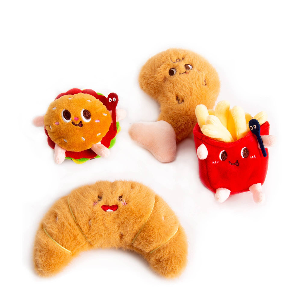 French Fries Plush Keychain
