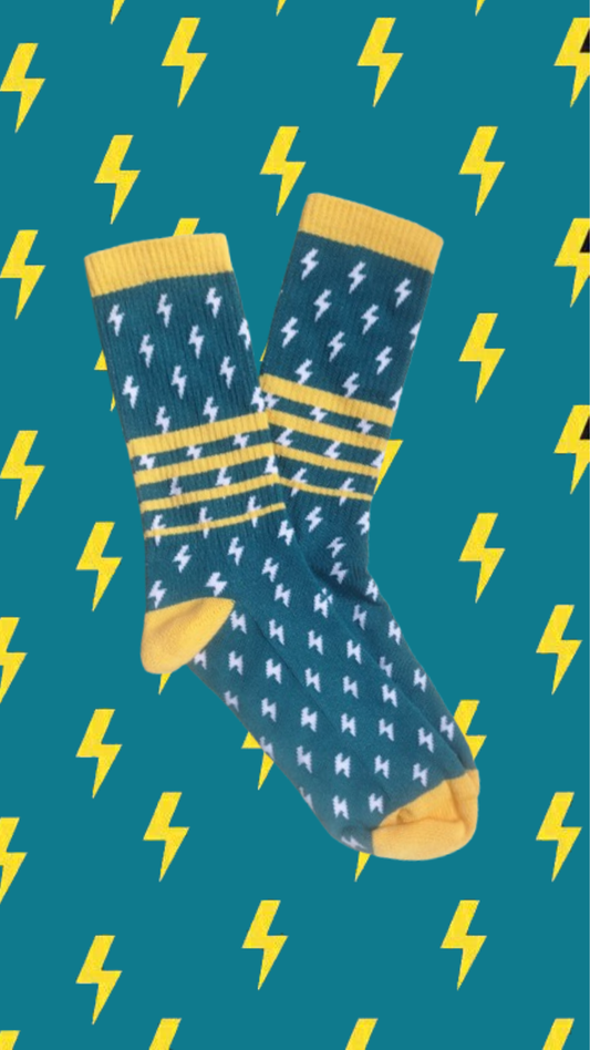 Lightning Bolt Socks