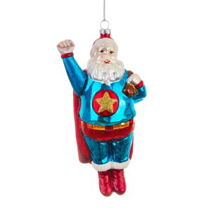 Bola navideña de Super Papá Noel