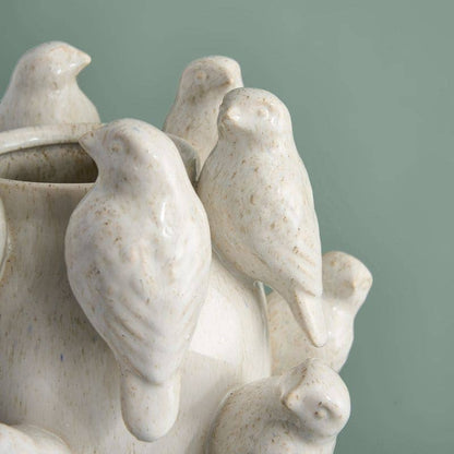 Vase Mr. White Birdling