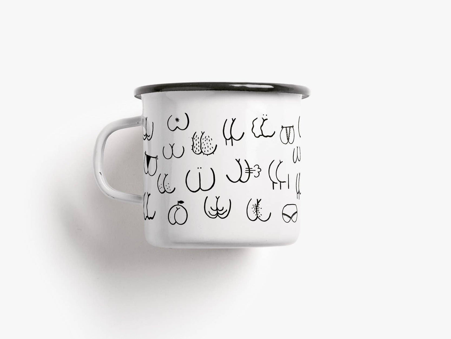 Taza de esmalte - Malo