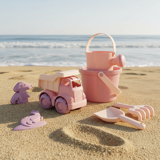 Old Rose Beach Toy Set