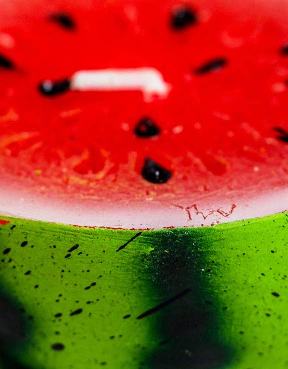 Wassermelonenkerze