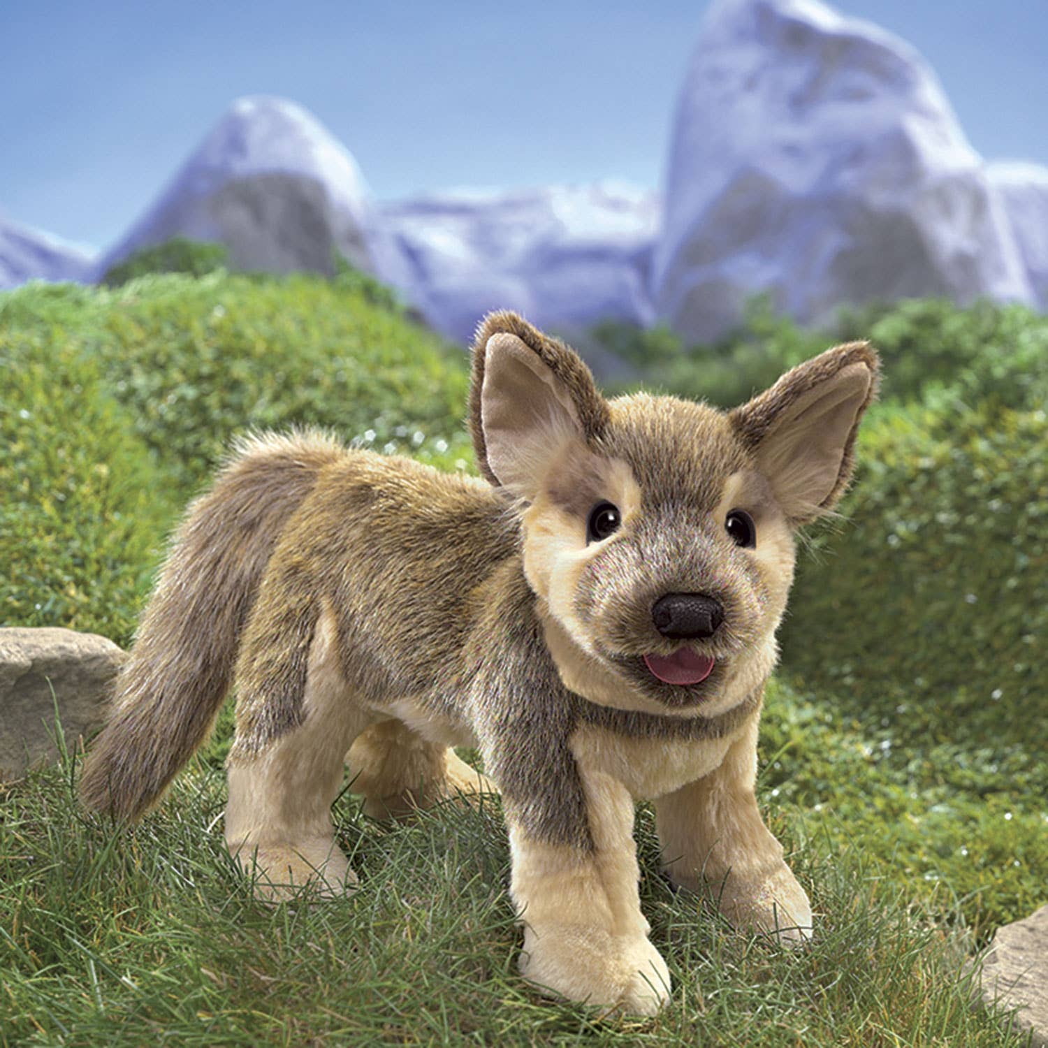 Marionnette à main Chiot berger allemand /3116 chiot berger allemand Folkmanis réaliste