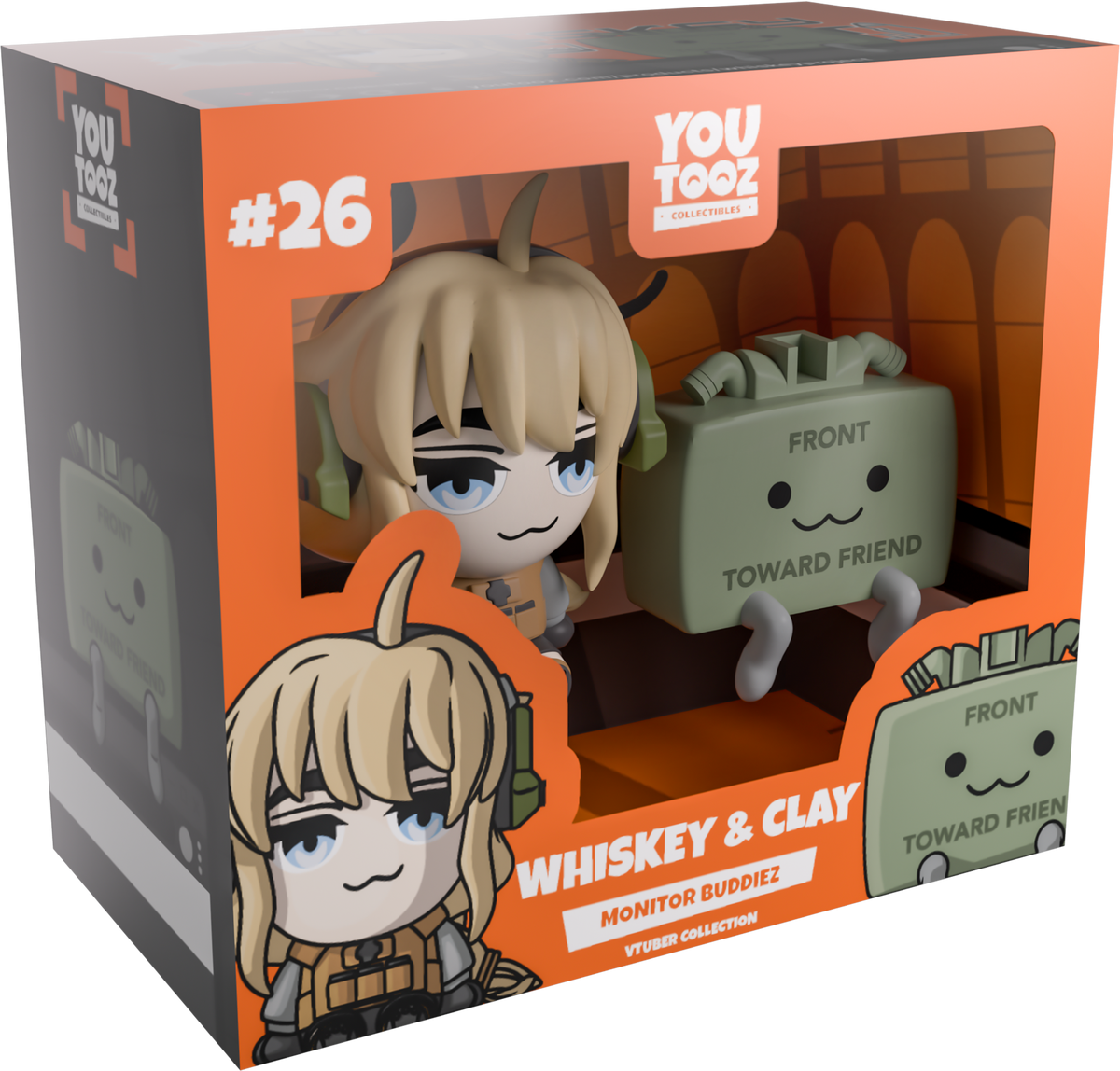 Whiskey & Clay Monitor Buddiez
