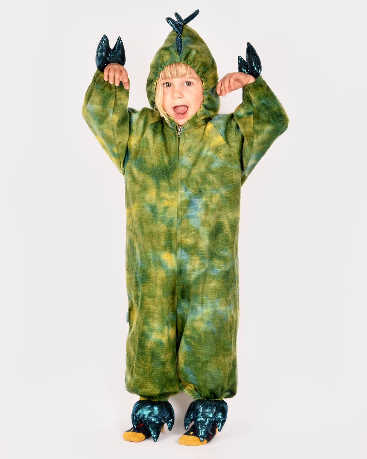 Costume de dinosaure 1 pièce 98-104 cl 2-4 ans