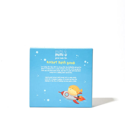 Bomba de baño con forma de cohete