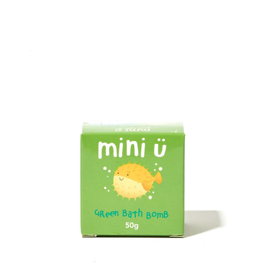 Bombe de Bain Effervescente Verte