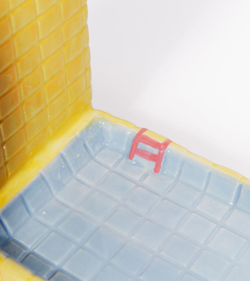Pool soap dispenser