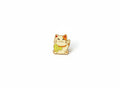 Pin de gato de la suerte