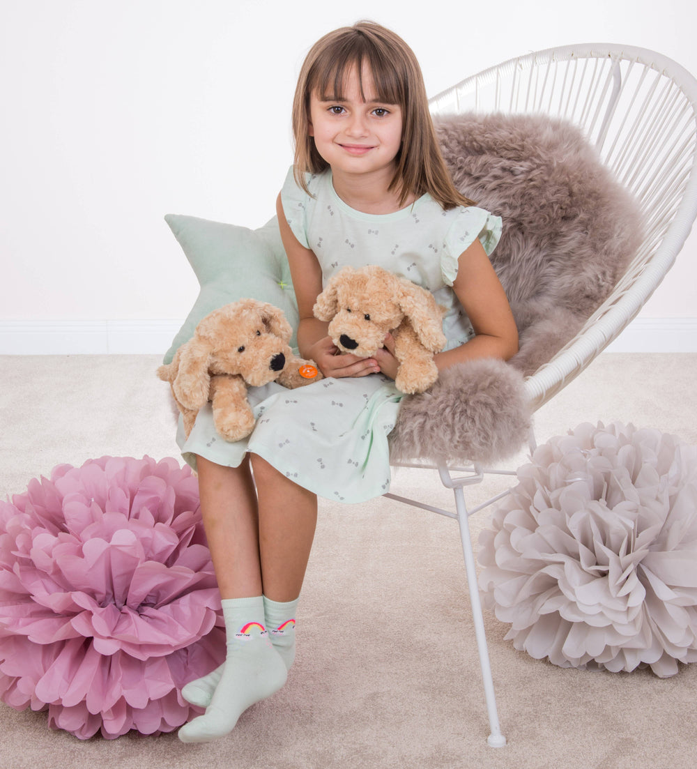 Peluche Perro Beige