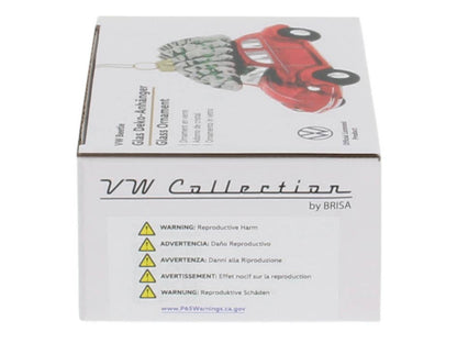 Décoration de Noël Coccinelle VW Rouge avec Sapin