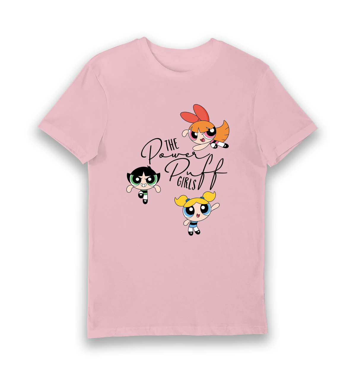 T-shirt adulte Powerpuff Girls multi-personnages