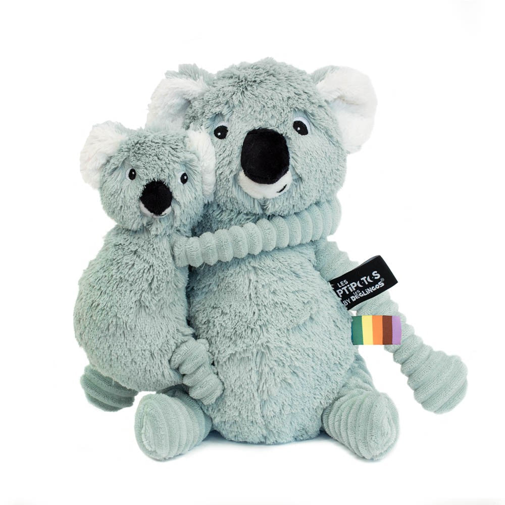 Peluche Trankilou le koala maman et son bébé menthe – Les Ptipotos