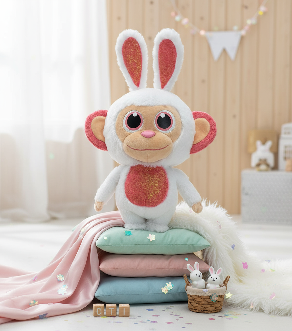 Peluche Parfumée Wonder Park Bunny - Singe Lapin