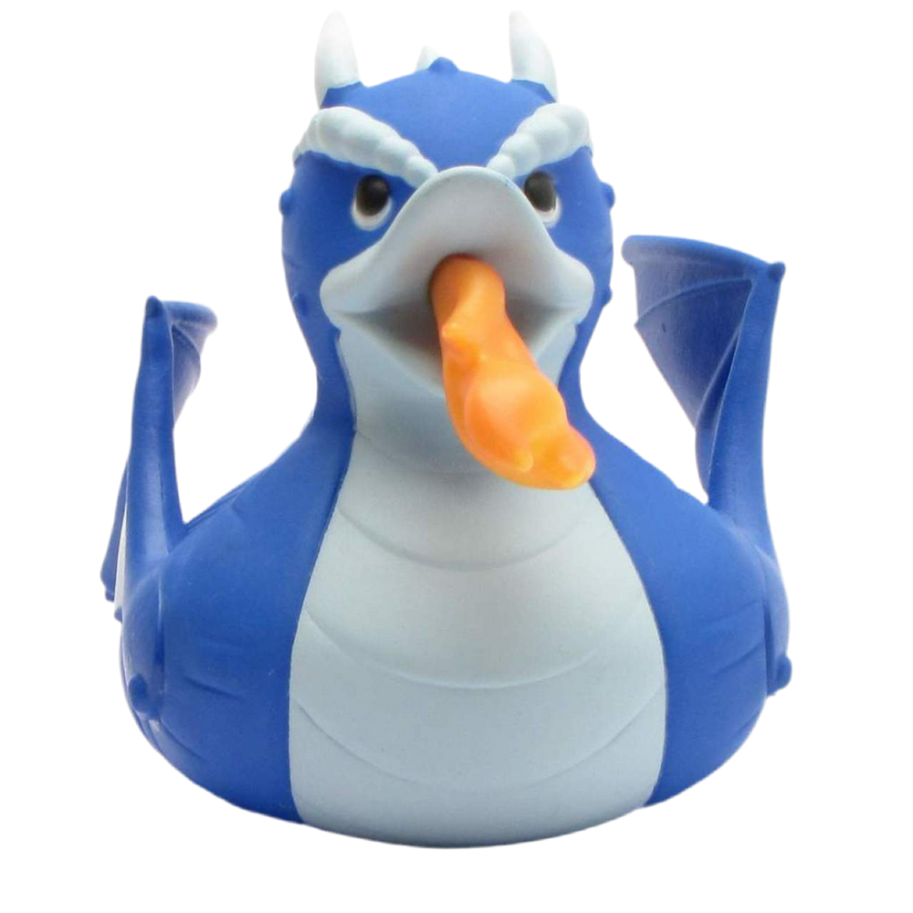 Pato dragón azul