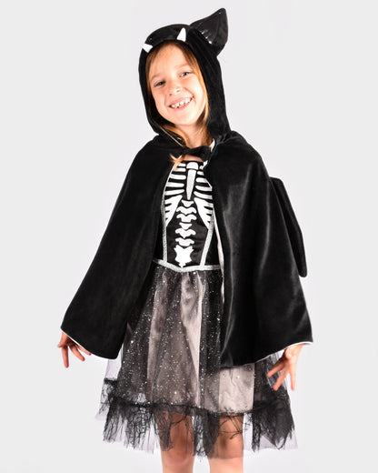 Cape chauve-souris Deluxe Taille 98-128 cm 3-8 ans